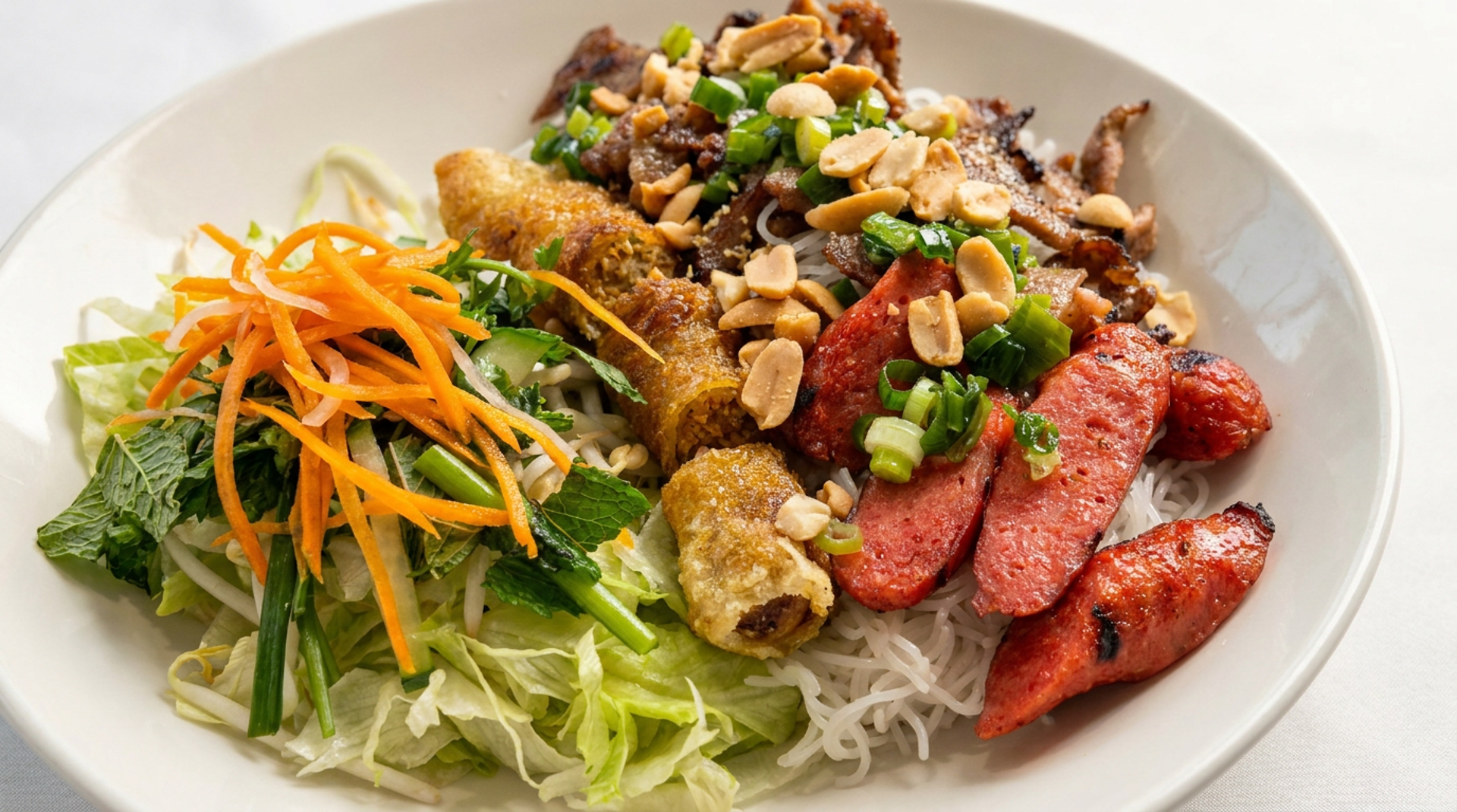 Vietnamese and Thai on one menu