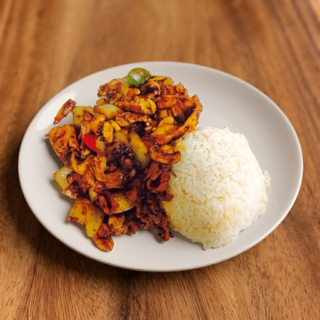 Cashew Nut Chicken.