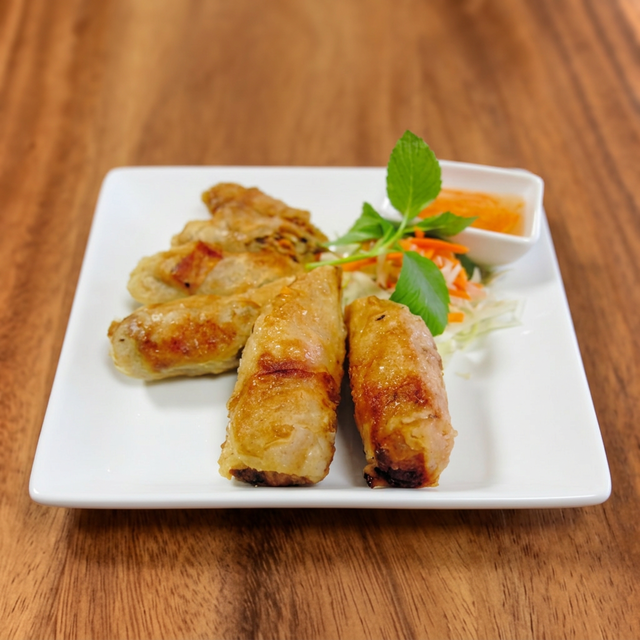 Crispy Spring Rolls.